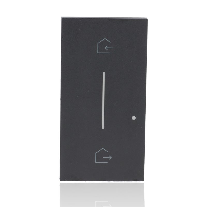 BTICINO KG40M2 - Cover Illuminabile. Simbolo “Entra & Esci” - Nero - Now