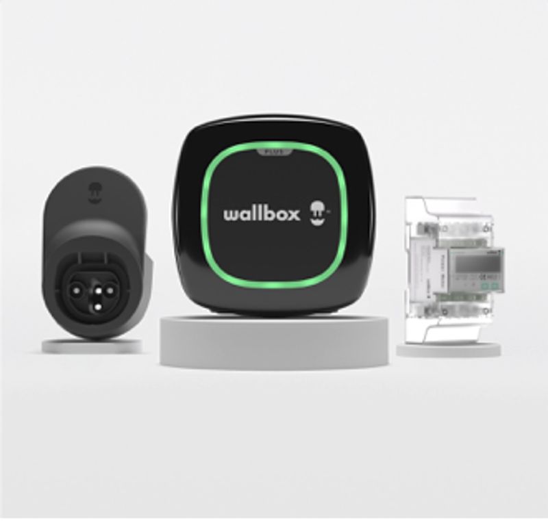 KIT Wallbox Pulsar Plus 22Kw - 3P con cavo da 5 Metri e Power Boost