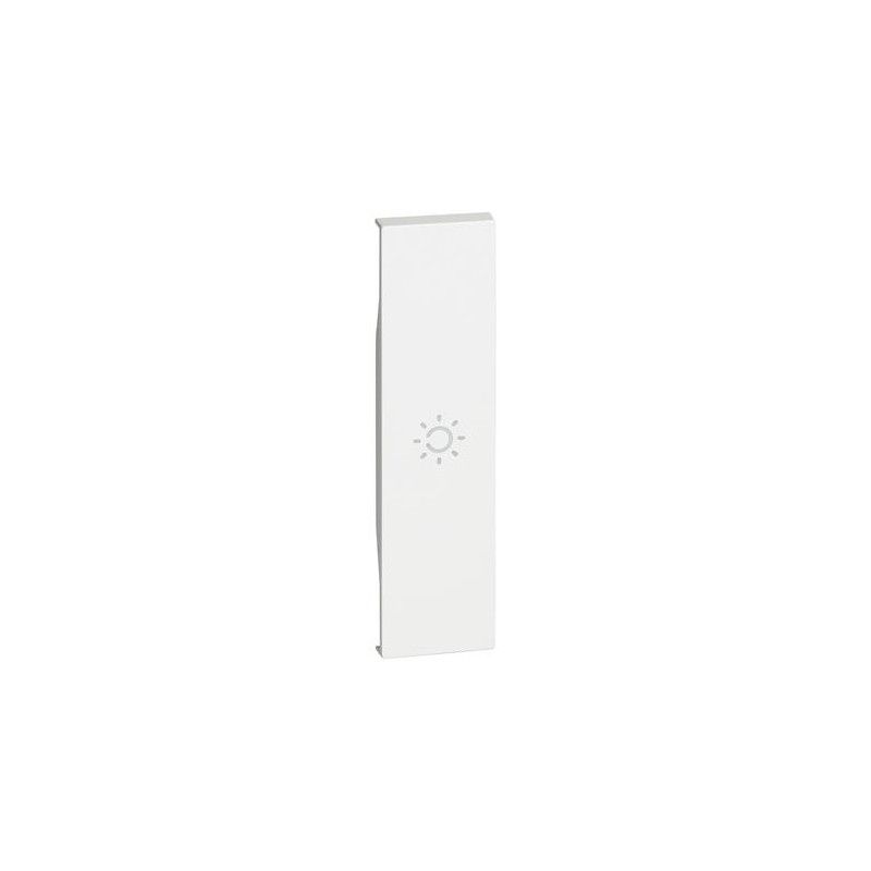 BTICINO KW01A - Cover Illuminabile Simbolo Luce - Bianco - Living Now