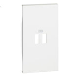 BTICINO KW12C - Cover per Caricatore USB 2 moduli - Bianco - Living NOW