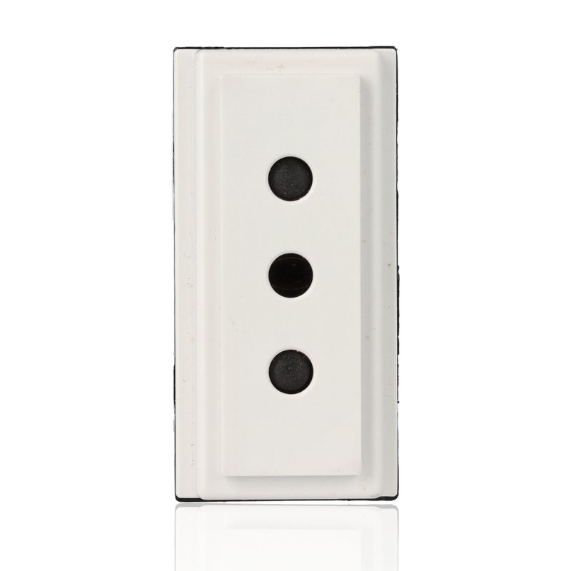 BTICINO KW4113 - Presa 2 P+T 10 A, 250 Va.C. - Bianco - Now