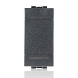 BTICINO L4001N - Interruttore 1P 16 Ax 250 Vac - Antracite - LivingLight