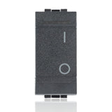 BTICINO L4002N - Interruttore 2P 16 Ax 250 Vac - Antracite - LivingLight