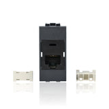 BTICINO L4262C5E - Connettore Rj45 Categoria 5 E - Antracite - LivingLight