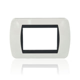 BTICINO L4803PB - Placca 3 Moduli - Bianco - LivingLight