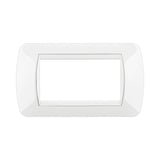 BTICINO L4804BI - Placca 4 Moduli - Bianco - LivingLight