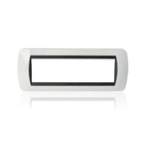 BTICINO L4807PB - Placca 7 Moduli - Bianco - LivingLight