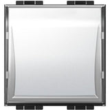 BTICINO LN4040 - Pulsante 1 P (NO) + targa portanome illuminabile - Antracite