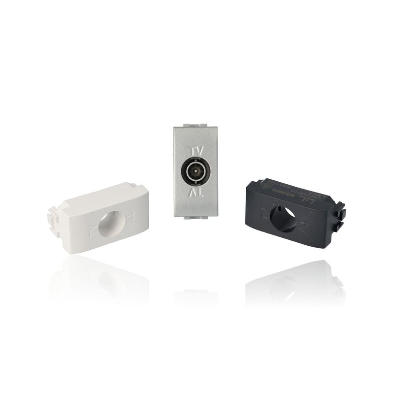 BTICINO LN4202P10 - Presa Coassiale Passante Terminale, Attenuazione 10Db - LivingLight