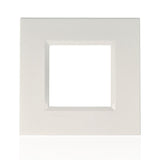 BTICINO LNA4802BI - placca quadra 2 moduli - bianca