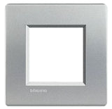 BTICINO LNA4802TE - Placca Quadra 2 Moduli - Tech