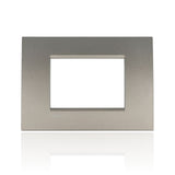 BTICINO LNA4803AE - Placca Quadra 3 Moduli - Avenue - LivingLight