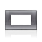 BTICINO LNA4804KF - Placca Quadra 4 Moduli - Fumo Di Londra - LivingLight
