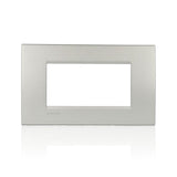 BTICINO LNA4804TE - Placca Quadra 4 Moduli - Tech - LivingLight