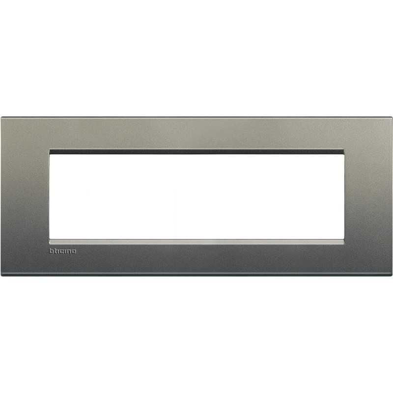 BTICINO LNA4807AE - Placca 7 Posti Quadra Avenue Bticino LivingLight