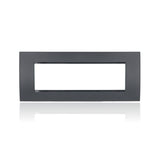BTICINO LNA4807AR - Placca Quadra 7 Moduli - Antracite - LivingLight