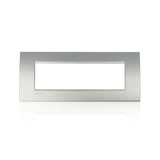 BTICINO LNA4807TE - placca quadra 7 moduli - tech