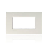 BTICINO LNC4804BN - Placca 4 Posti Quadra Bianco Puro Livinglight Air