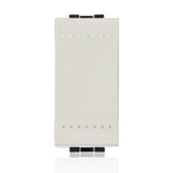BTICINO N4034N - Pulsante 1P Nc In Apertura 10A 250 Vac - Bianco - LivingLight