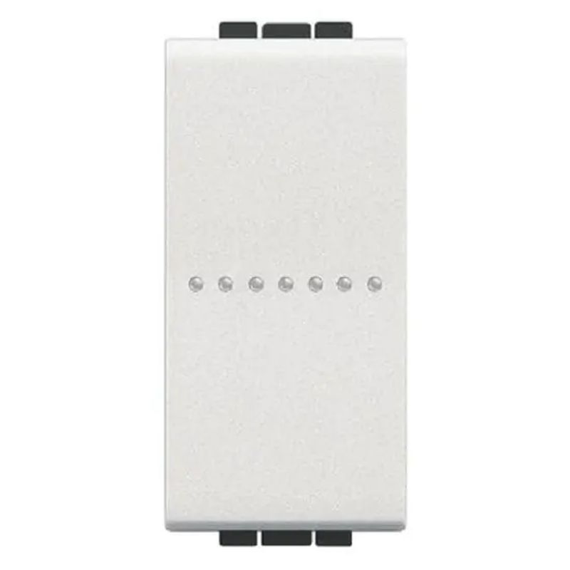 BTICINO N4051N - Interruttore 1P 10A 250Vac assiale LivingLight Bianca