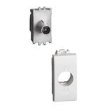 BTICINO N4202P14N - Presa Coassiale Passante BTicino LivingLight TV 14dB Bianca