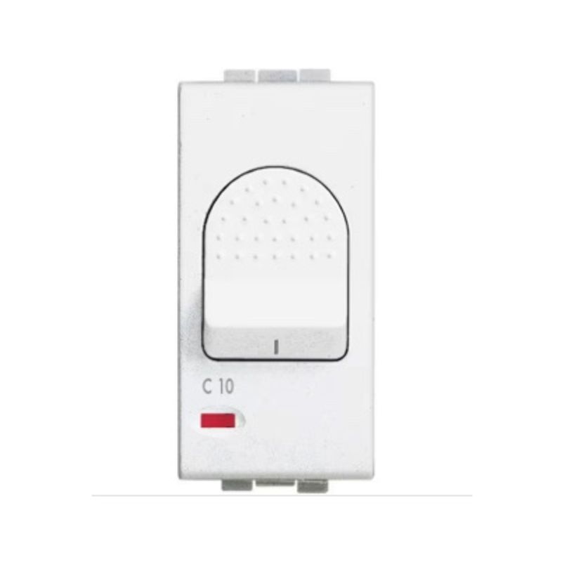 BTICINO N4301/10 - Interruttore magnetotermico 1P+N 10A 230Vac Icn= 1500A