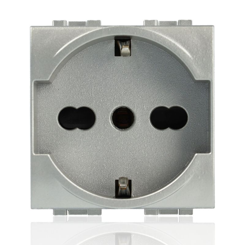 BTICINO NT4140/16 - Presa Standard Tedesco E Bipasso 10/16A 250 V Ac  - LivingLight