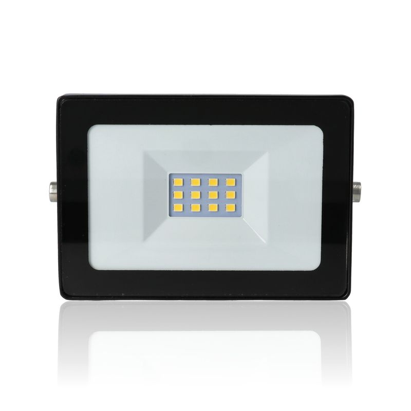 Proiettore LED, 10W, 220Vac, Luce Naturale, Nero