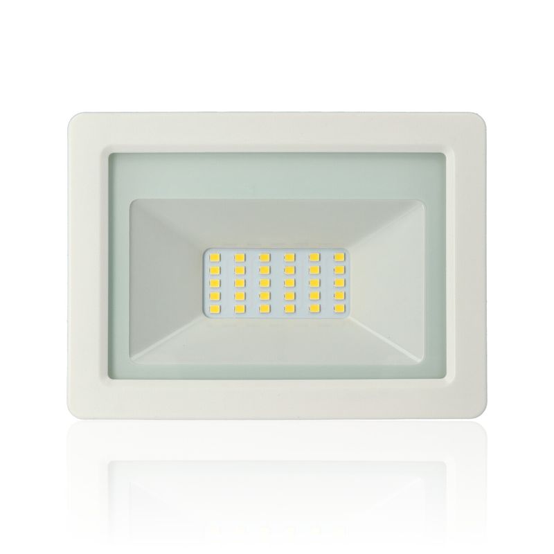 Proiettore LED, 20W, 220Vac, Luce Naturale, Bianco