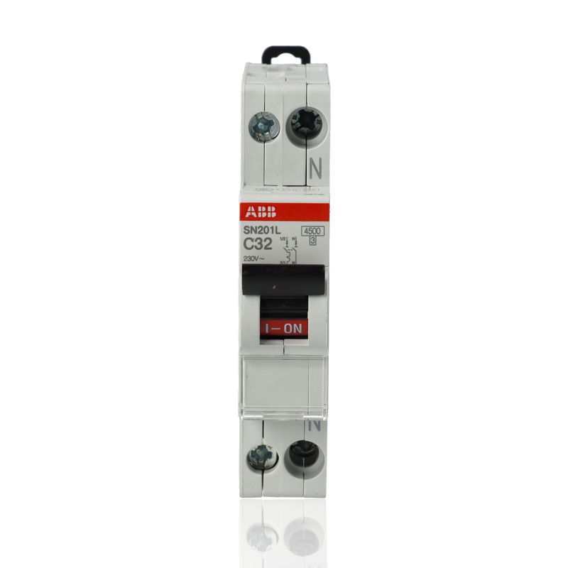 ABB SN201LC32 - Magnetotermico ABB SN201 L 1P+N C32 4500A System pro M