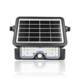 Proiettore LED solare con rilevatore di presenza, 5W, Luce Naturale, Nero