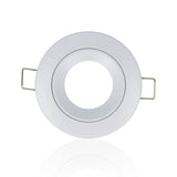 Porta faretto rotondo da incasso diam.79mm, GU10, Bianco (Gamma Lusso)