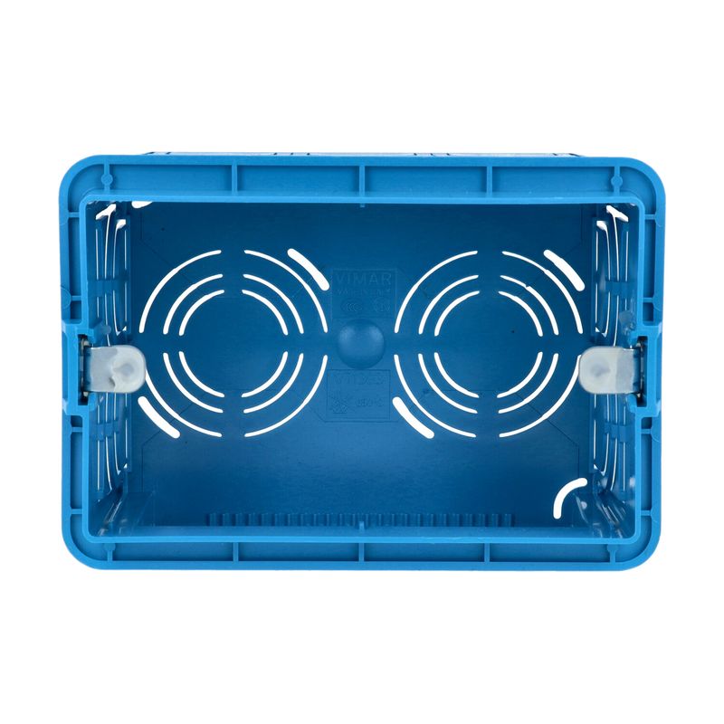 VIMAR V71303 - Scatola incasso 3 moduli azzurro