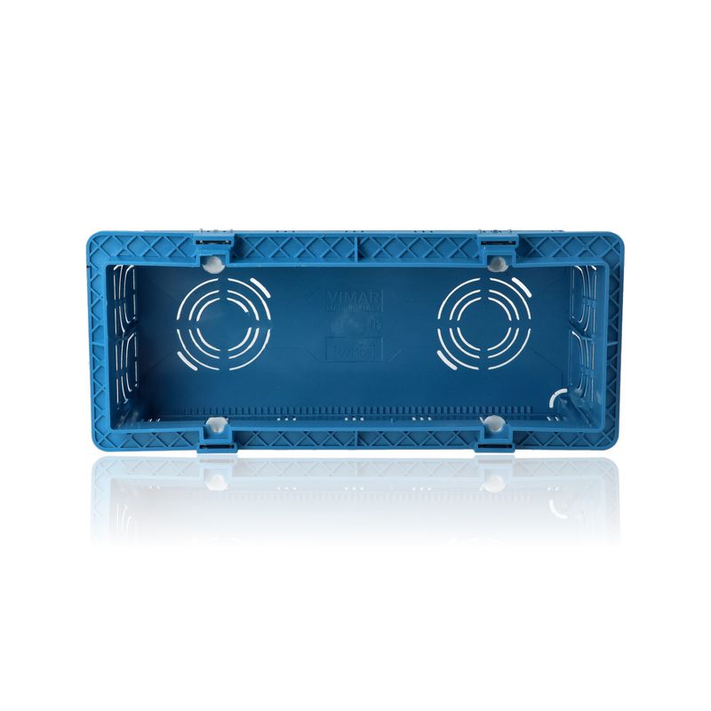 VIMAR V71306 - Scatola incasso  6/7 moduli azzurro