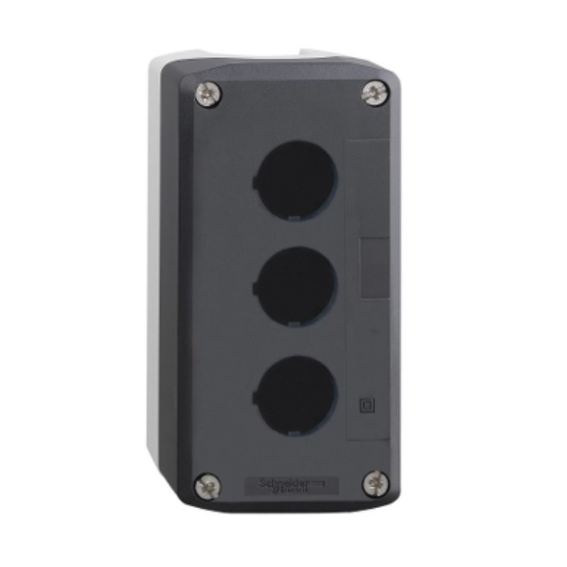 SCHNEIDER XALD03 - Pulsantiera Vuota Schneider XAL-D Plastica 3 Fori 22mm