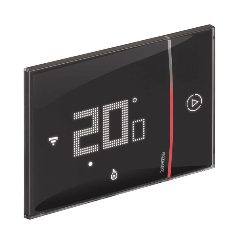 BTICINO XG8002 - Termostato connesso Smarther with NETATMO da incasso, nero
